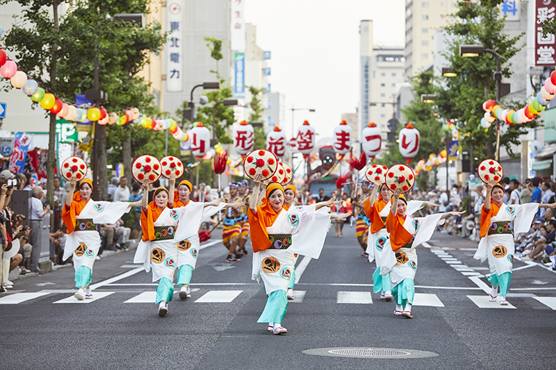야마가타 하나가사 축제