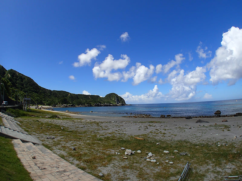 神津島　長浜海岸