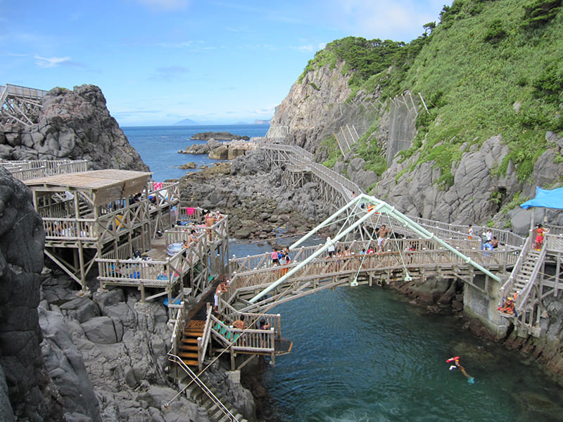 ทางเดินเลียบหาดอาคาซากิ