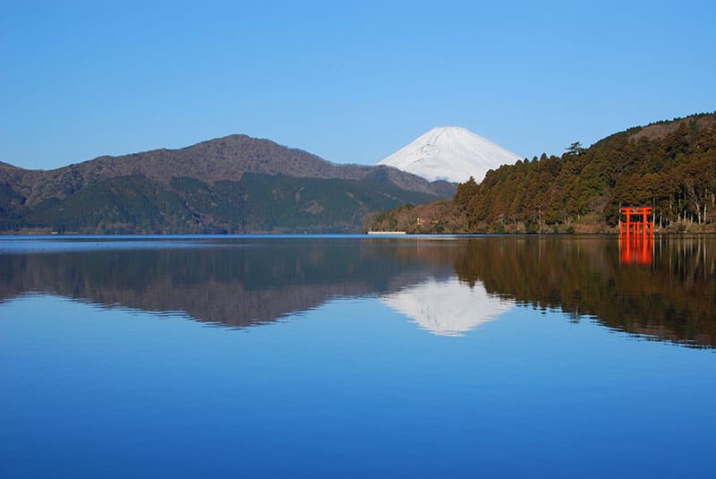 芦之湖湖尻湖畔