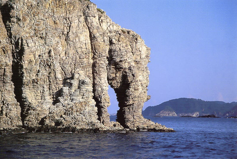 隱岐白島海岸