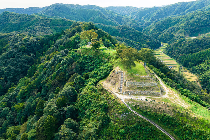 月山富田城迹