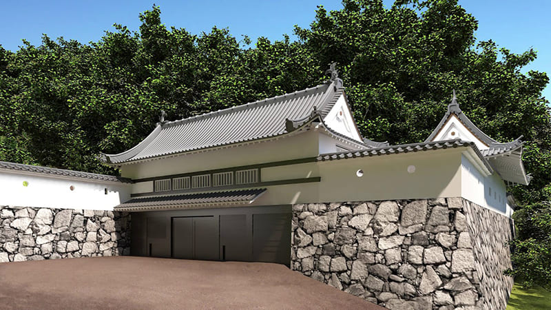 Hamada Castle Ruins