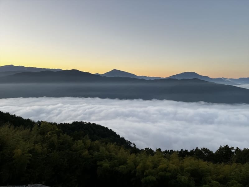 峯ノ久保全景展望台