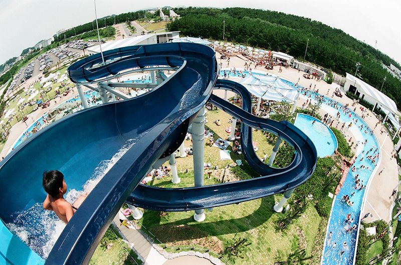Ashiya Seaside Park Leisure Pool Aquacyan